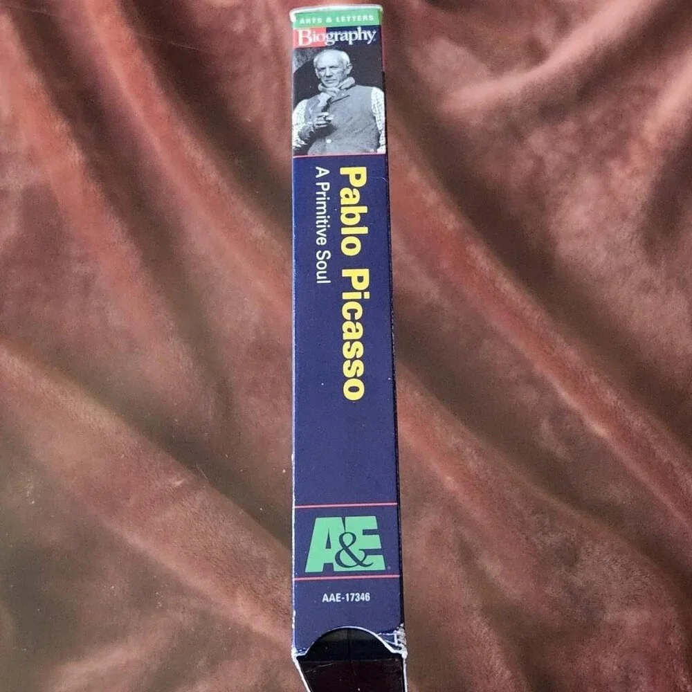 A&E's Biography Series - Pablo Picasso: A Primitive Soul VHS tape. (2000)